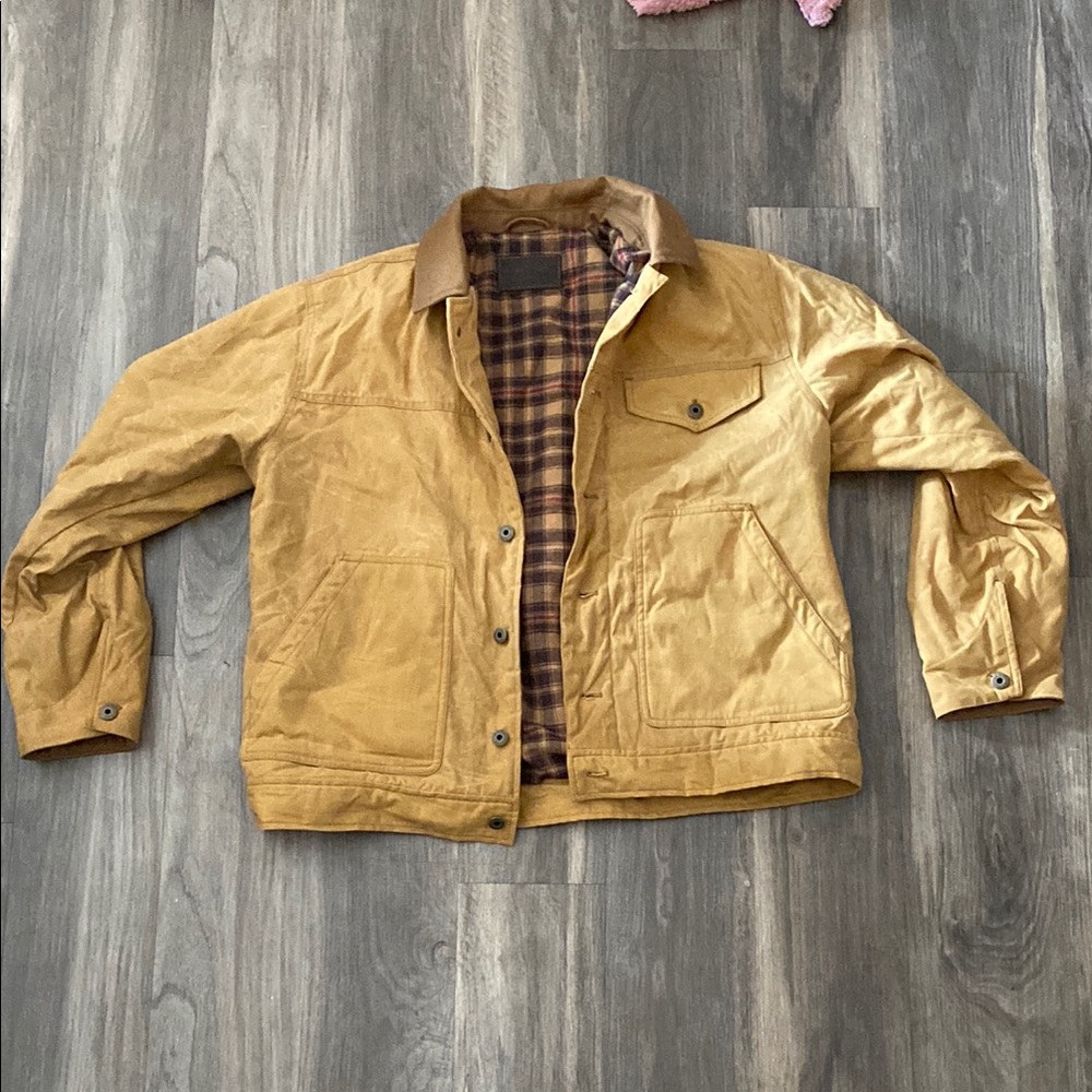 Waxed Ranch Jacket - Brown